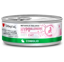 Κλινική Κονσέρβα Γάτας Disugual Diet Cat - Hypo Allergenic με Κουνέλι 85gr Κλινική Κονσέρβα Γάτας Disugual Diet Cat - Hypo Allergenic με Κουνέλι 85gr