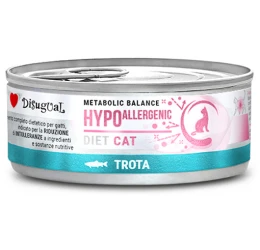 Κλινική Κονσέρβα Γάτας Disugual Diet Cat - Hypo Allergenic Trout με Πέστροφα 85gr Κλινική Κονσέρβα Γάτας Disugual Diet Cat - Hypo Allergenic Trout με Πέστροφα 85gr