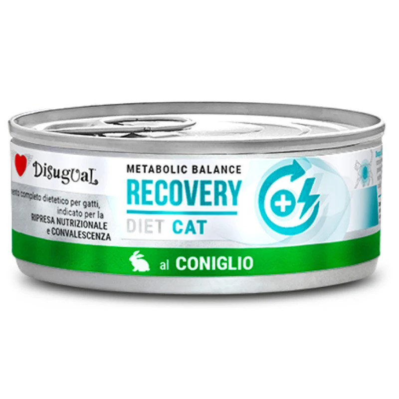 Κλινική Κονσέρβα Γάτας Disugual Diet Cat - Recovery Rabbit με Κουνέλι 85gr ΓΑΤΕΣ