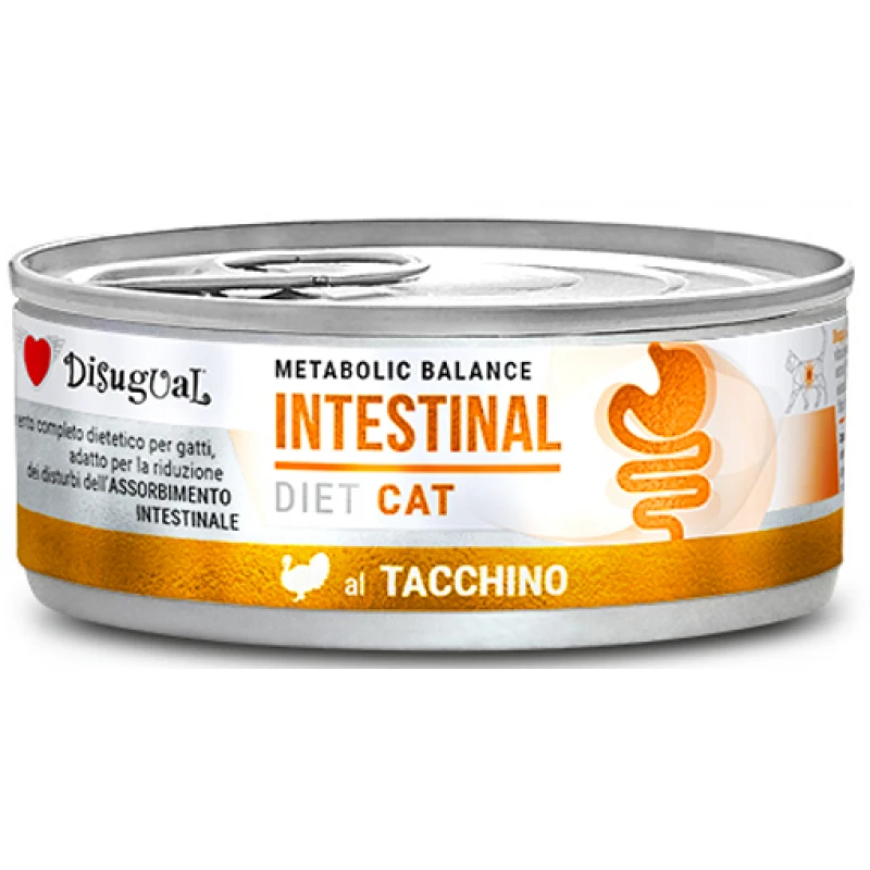 Κλινική Κονσέρβα Γάτας Disugual Diet Cat - Intestinal Turkey με Γαλοπούλα 85gr ΓΑΤΕΣ