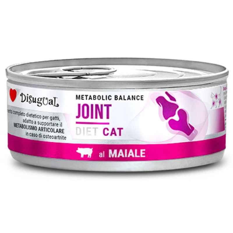 Κλινική Κονσέρβα Γάτας Disugual Diet Cat - Joint Pork με Χοιρινό 85gr ΓΑΤΕΣ