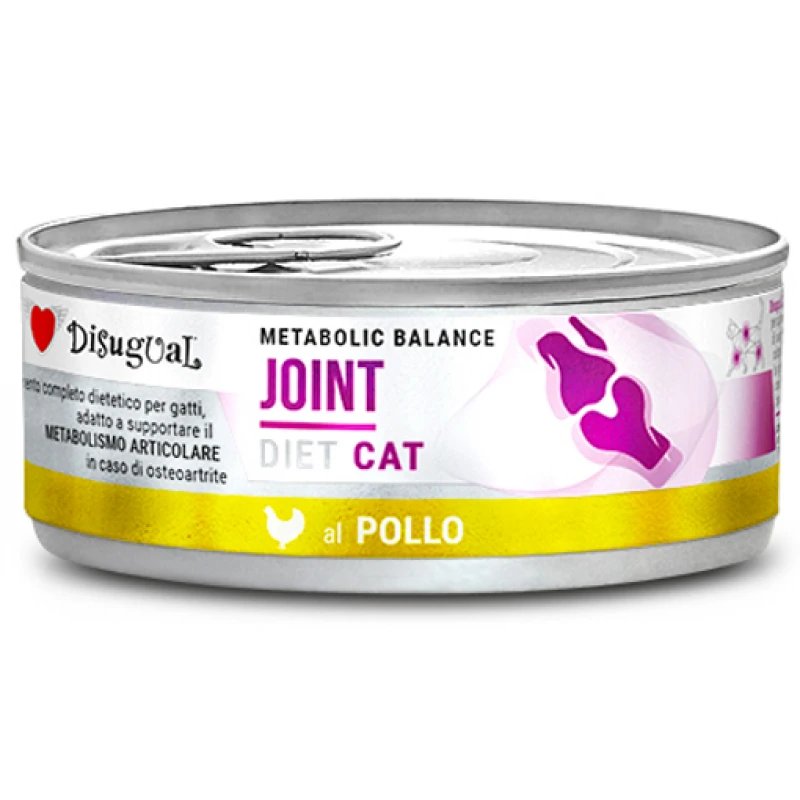 Κλινική Κονσέρβα Γάτας Disugual Diet Cat - Joint Chicken με Κοτόπουλο 85gr ΓΑΤΕΣ