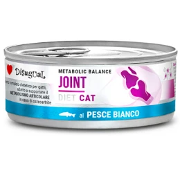 Κλινική Κονσέρβα Γάτας Disugual Diet Cat - Joint White Fish με Λευκά Ψάρια 85gr