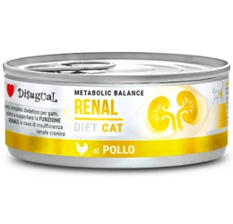 Κλινική Κονσέρβα Γάτας Disugual Diet Cat - Renal Chicken με Κοτόπουλο 85gr Κλινική Κονσέρβα Γάτας Disugual Diet Cat - Renal Chicken με Κοτόπουλο 85gr