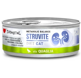 Κλινική Κονσέρβα Γάτας Disugual Diet Cat - Struvite Quail με Ορτύκι 85gr Κλινική Κονσέρβα Γάτας Disugual Diet Cat - Struvite Quail με Ορτύκι 85gr