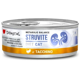 Κλινική Κονσέρβα Γάτας Disugual Diet Cat - Struvite Turkey με Γαλοπούλα 85gr Κλινική Κονσέρβα Γάτας Disugual Diet Cat - Struvite Turkey με Γαλοπούλα 85gr