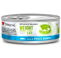Κλινική Κονσέρβα Γάτας Disugual Diet Cat - Weight White Fish με Γαλοπούλα 85gr Κλινική Κονσέρβα Γάτας Disugual Diet Cat - Weight White Fish με Γαλοπούλα 85gr