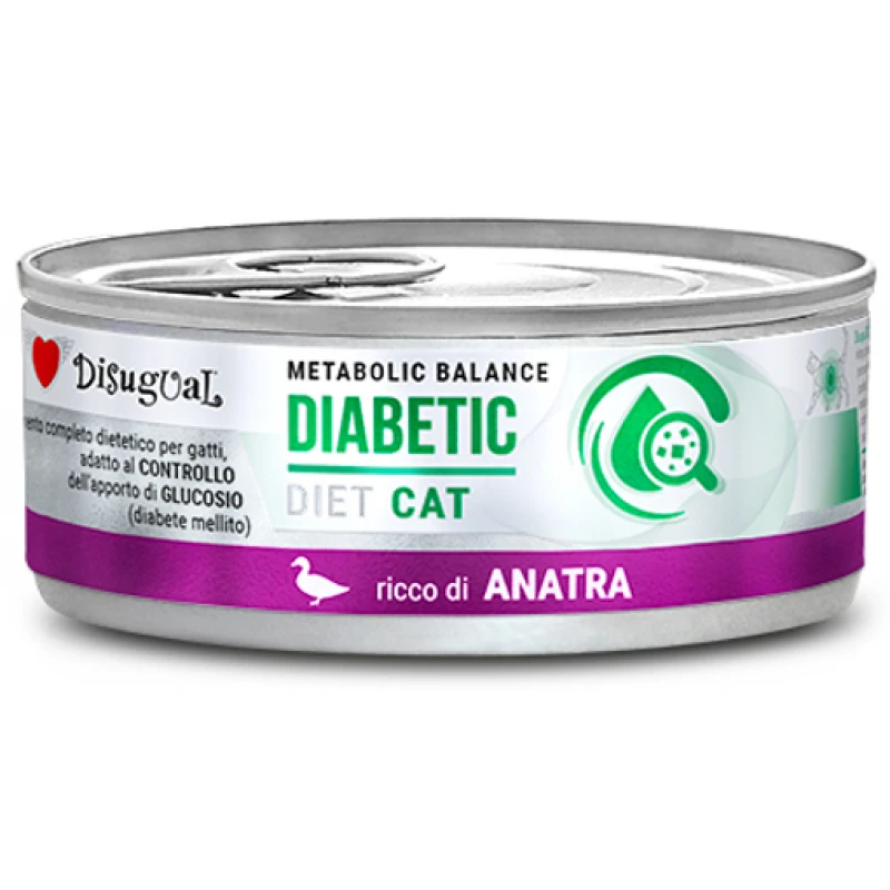 Κλινική Κονσέρβα Γάτας Disugual Diet Cat - Diabetic Duck Με Πάπια 85gr ΓΑΤΕΣ