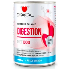 Κλινική Κονσέρβα Σκύλου Disugual Diet Dog - Digestion White Fish Με Λευκά ψάρια 400gr Κλινική Κονσέρβα Σκύλου Disugual Diet Dog - Digestion White Fish Με Λευκά ψάρια 400gr