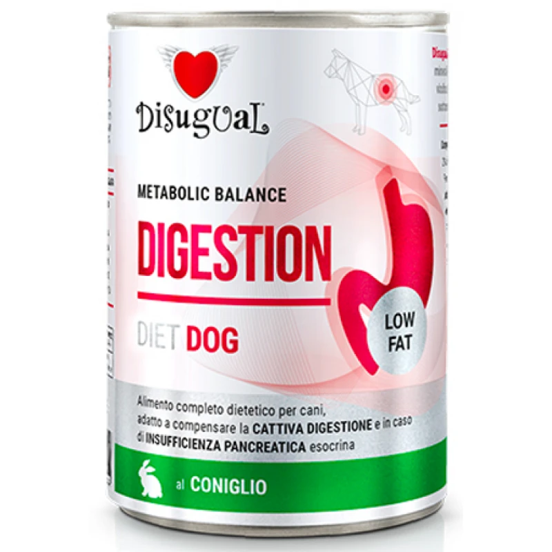 Κλινική Κονσέρβα Σκύλου Disugual Diet Dog - Digestion Rabbit Με Κουνέλι 400gr ΣΚΥΛΟΙ