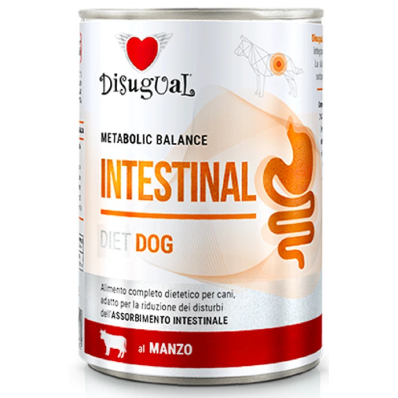 Κλινική Κονσέρβα Σκύλου Disugual Diet Dog - Intestinal Beef Με Βοδινό 400gr ΣΚΥΛΟΙ