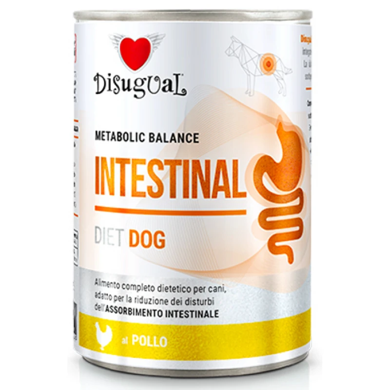 Κλινική Κονσέρβα Σκύλου Disugual Diet Dog - Intestinal Chicken Με Κοτόπουλο 400gr ΣΚΥΛΟΙ