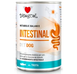 Κλινική Κονσέρβα Σκύλου Disugual Diet Dog - Intestinal Trout Με Πέστροφα 400gr