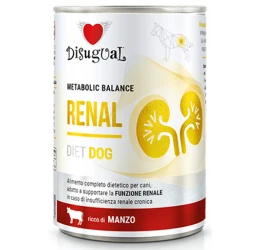 Κλινική Κονσέρβα Σκύλου Disugual Diet Dog - Renal Beef με Βοδινό 400gr