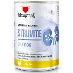 Κλινική Κονσέρβα Σκύλου Disugual Diet Dog - Struvite Chicken με Κοτόπουλο 400gr Κλινική Κονσέρβα Σκύλου Disugual Diet Dog - Struvite Chicken με Κοτόπουλο 400gr