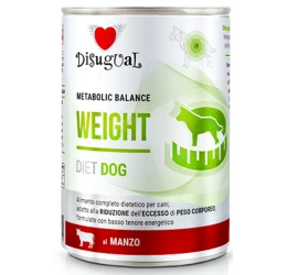 Κλινική Κονσέρβα Σκύλου Disugual Diet Dog - Weight Beef Με Βοδινό 400gr