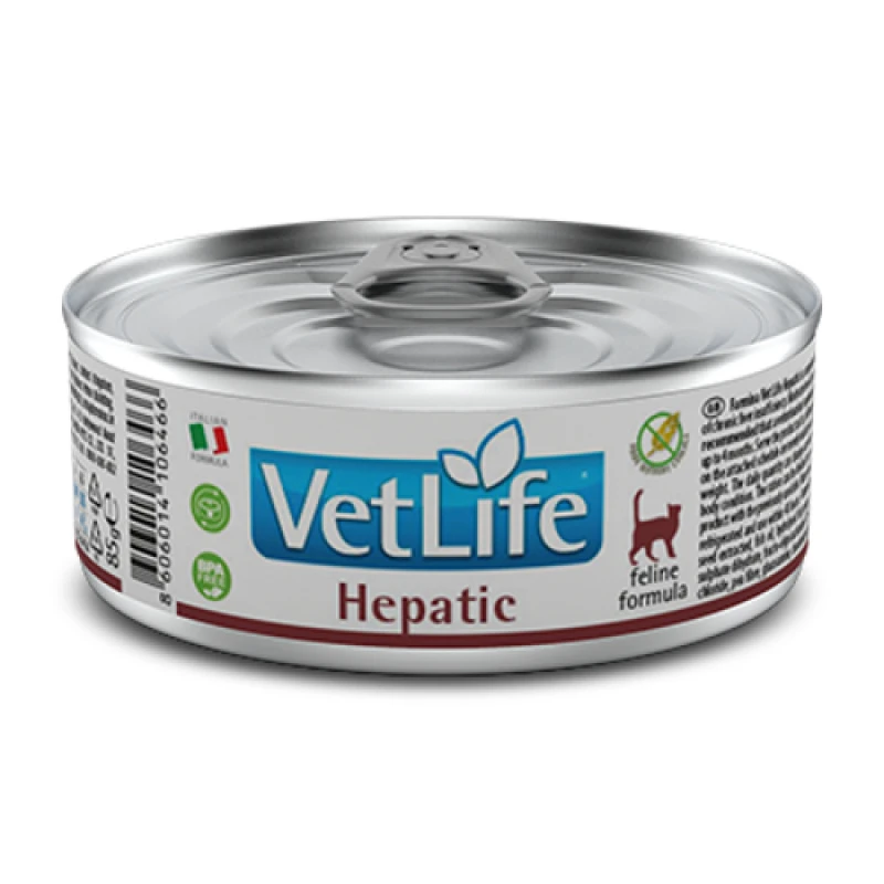 Farmina Vet Life Hepatic Wet Food Cat 85gr ΓΑΤΕΣ