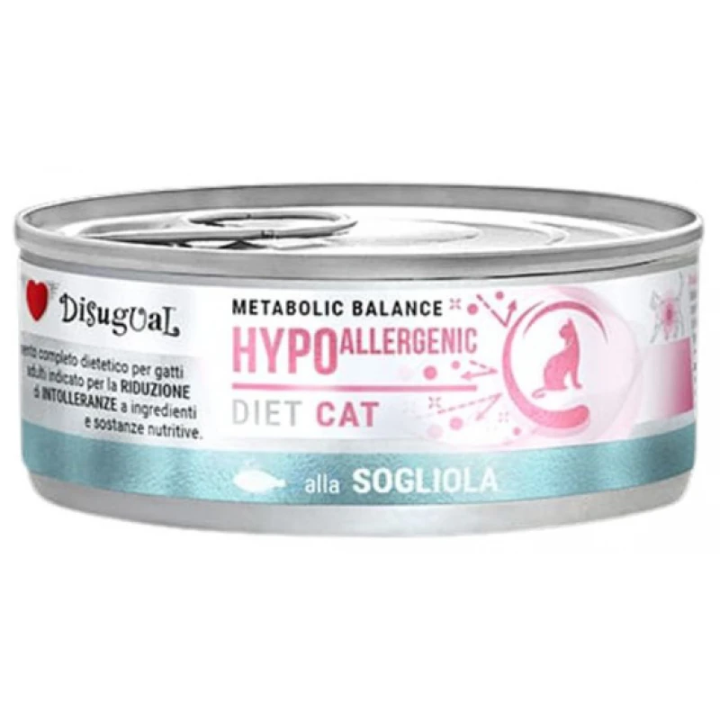 Κλινική Κονσέρβα Γάτας Disugual Diet Cat - Hypo Allergenic με Γλώσσα 85gr Γάτες Κλινική Κονσέρβα Γάτας Disugual Diet Cat - Hypo Allergenic με Γλώσσα 85gr Γάτες