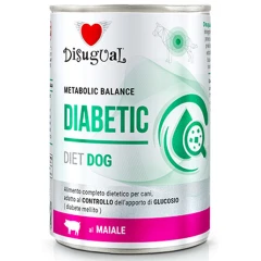 Κλινική Κονσέρβα Σκύλου Disugual Diet Dog - Diabetic με Χοιρινό 400gr Κλινική Κονσέρβα Σκύλου Disugual Diet Dog - Diabetic με Χοιρινό 400gr