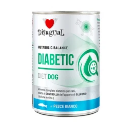 Κλινική Κονσέρβα Σκύλου Disugual Diet Dog - Diabetic με Λευκά Ψάρια 400gr Κλινική Κονσέρβα Σκύλου Disugual Diet Dog - Diabetic με Λευκά Ψάρια 400gr