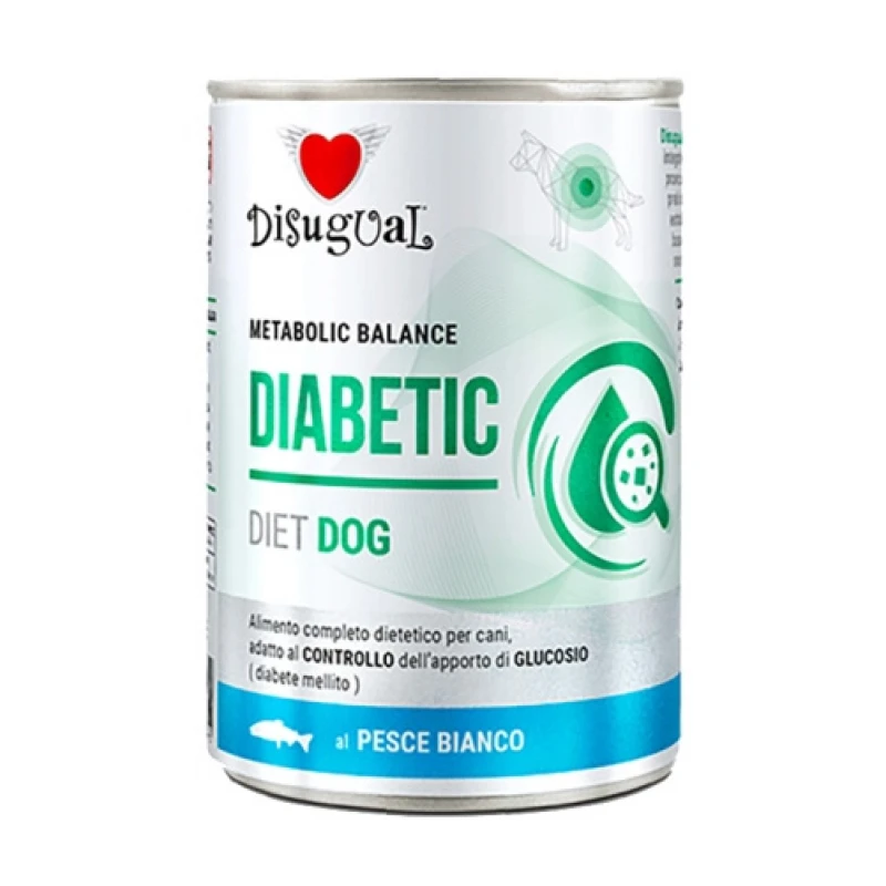 Κλινική Κονσέρβα Σκύλου Disugual Diet Dog - Diabetic με Λευκά Ψάρια 400gr Σκύλοι Κλινική Κονσέρβα Σκύλου Disugual Diet Dog - Diabetic με Λευκά Ψάρια 400gr Σκύλοι