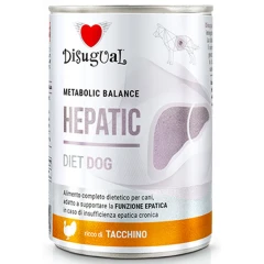 Κλινική Κονσέρβα Σκύλου Disugual Diet Dog - Hepatic με Γαλοπούλα 400gr Κλινική Κονσέρβα Σκύλου Disugual Diet Dog - Hepatic με Γαλοπούλα 400gr