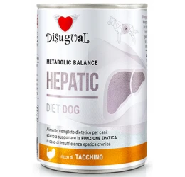 Κλινική Κονσέρβα Σκύλου Disugual Diet Dog - Hepatic με Γαλοπούλα 400gr Κλινική Κονσέρβα Σκύλου Disugual Diet Dog - Hepatic με Γαλοπούλα 400gr