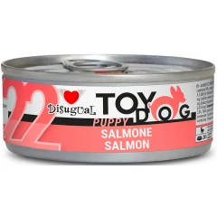 Υγρή τροφή Σκύλου Disugual Toy Dog Puppy 22 Μονοπρωτεινική με Σολομό 85gr
