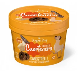 Cuortenero Μπισκότα Σκύλου με Τυρί, Χαρούπι και Μέλι 150gr Cuortenero Μπισκότα Σκύλου με Τυρί, Χαρούπι και Μέλι 150gr
