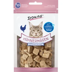 Λιχουδιές Γάτας Dokas Freeze Dried Chicken Stomachs 12gr