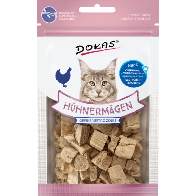 Λιχουδιές Γάτας Dokas Freeze Dried Chicken Stomachs 12gr Γάτες Λιχουδιές Γάτας Dokas Freeze Dried Chicken Stomachs 12gr Γάτες