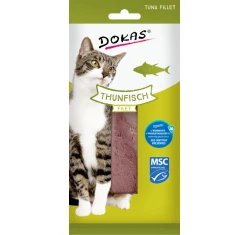 Λιχουδιές Γάτας Dokas Tuna Fillet 22 gr Λιχουδιές Γάτας Dokas Tuna Fillet 22 gr