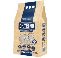 Άμμος για Γάτες Dr Trend Baby Powder 10lt