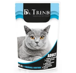 Υγρή Τροφή Γάτας Dr Trend Adult Cat Hairball Control Φακελάκι 85gr Υγρή Τροφή Γάτας Dr Trend Adult Cat Hairball Control Φακελάκι 85gr