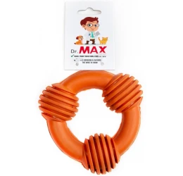 Παιχνίδι Σκύλου Dr. Max Round Bolt Orange 10cm 1 +1 ΔΩΡΟ