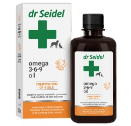 Λάδι Dr. Seidel Omega 3-6-9 Oil για Σκύλους και Γάτες 250ml