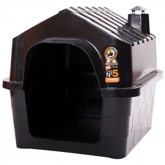 Σπιτάκι σκύλου Πλαστικό Durahouse No5 Μαύρο 85x72x72cm  Σπιτάκι σκύλου Πλαστικό Durahouse No5 Μαύρο 85x72x72cm