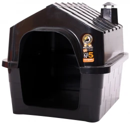 Σπιτάκι σκύλου Πλαστικό Durahouse No5 Μαύρο 85x72x72cm  Σπιτάκι σκύλου Πλαστικό Durahouse No5 Μαύρο 85x72x72cm