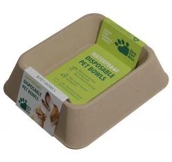 Eco Pet Box Βιοδιασπώμενα Μπολ Σκύλου - Γάτας μιας Χρήσης Σετ 3τμχ Eco Pet Box Βιοδιασπώμενα Μπολ Σκύλου - Γάτας μιας Χρήσης Σετ 3τμχ