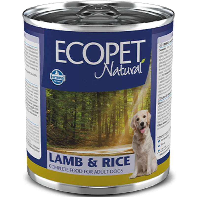 Υγρή Τροφή - Κονσέρβα Σκύλου Farmina Ecopet Natural Adult Lamb & Rice 300GR ΣΚΥΛΟΙ