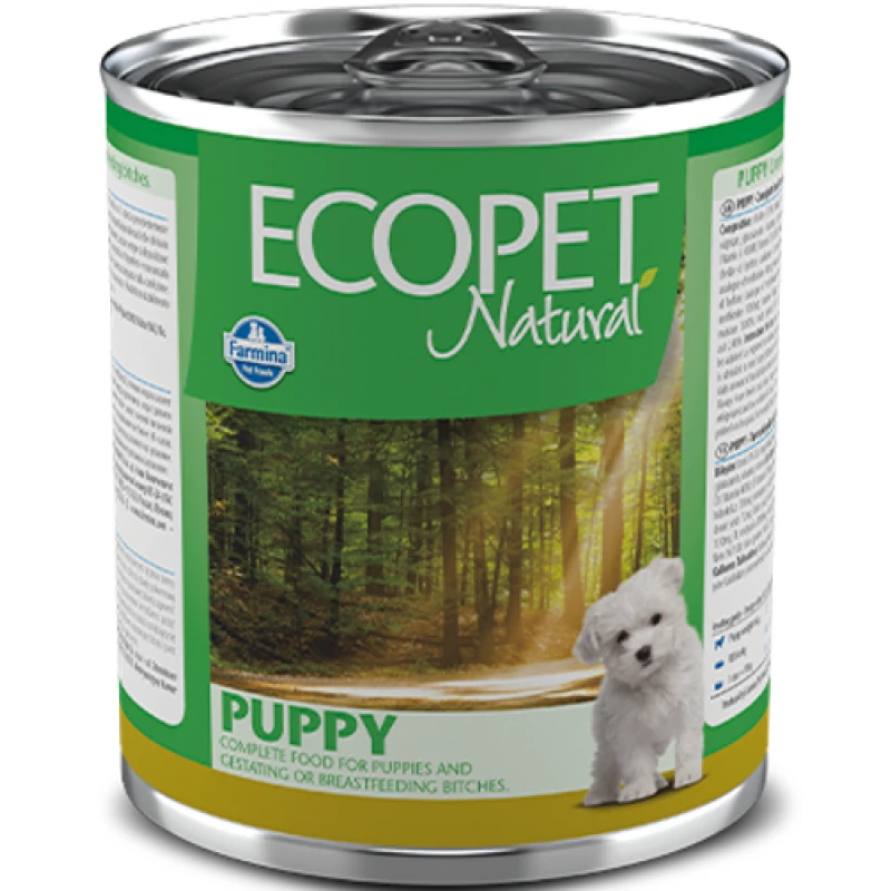 Υγρή Τροφή - Κονσέρβα Σκύλου Farmina Ecopet Natural Puppy Chicken 300GR ΣΚΥΛΟΙ