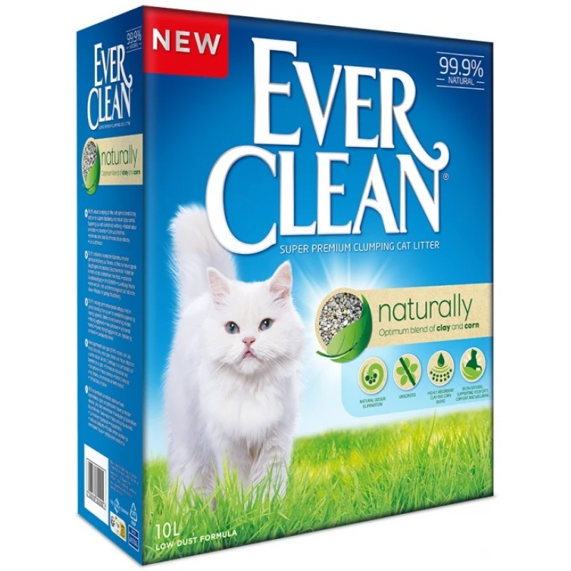 Everclean Naturally Άμμος για Γάτες 10lt ΓΑΤΕΣ