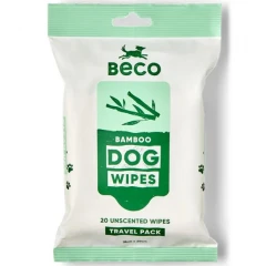Μαντηλάκια Καθαρισμού Σκύλου Beco Χωρίς Άρωμα 20τμχ