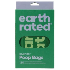 Σακούλες Περιττωμάτων Earth Rated Easy-Tie Handle με Λεβάντα 120τμχ  Σακούλες Περιττωμάτων Earth Rated Easy-Tie Handle με Λεβάντα 120τμχ