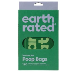 Σακούλες Περιττωμάτων Earth Rated Easy-Tie Handle με Λεβάντα 120τμχ  Σακούλες Περιττωμάτων Earth Rated Easy-Tie Handle με Λεβάντα 120τμχ