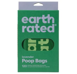 Σακούλες Περιττωμάτων Earth Rated Easy-Tie Handle με Λεβάντα 120τμχ  Σακούλες Περιττωμάτων Earth Rated Easy-Tie Handle με Λεβάντα 120τμχ