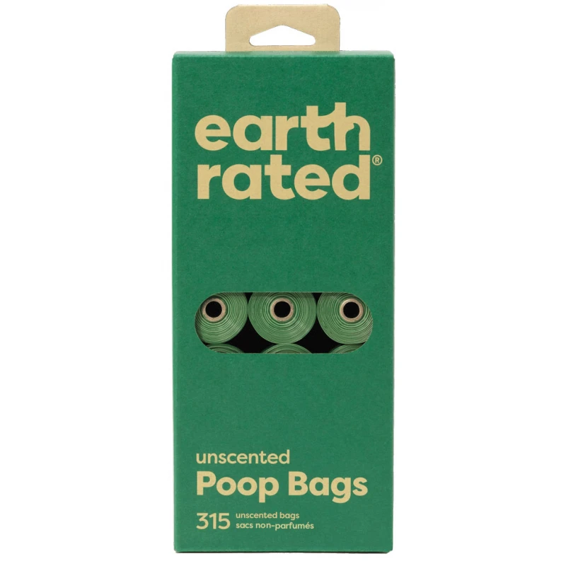 Σακουλάκια Περιττωμάτων Earth Rated Eco Friendly (Χωρίς Άρωμα) 21x315τμχ  ΣΚΥΛΟΙ