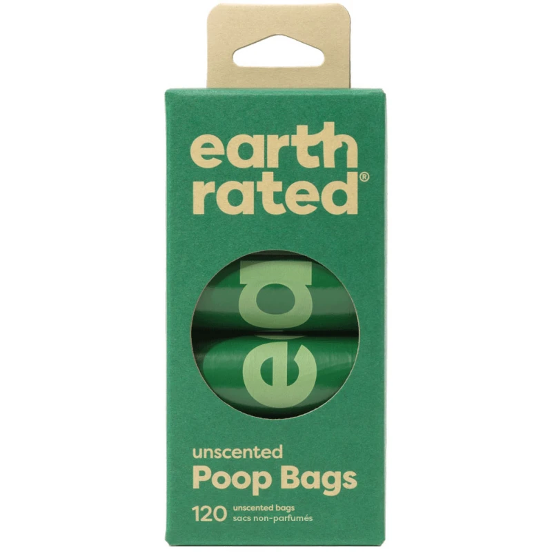 Σακουλάκια Περιττωμάτων Earth Rated Eco Friendly (Χωρίς Άρωμα) 8x120τμχ ΣΚΥΛΟΙ