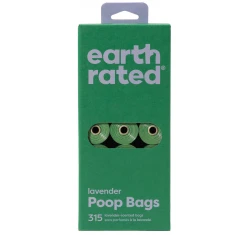 Σακουλάκια Περιττωμάτων Earth Rated Eco Friendly με Λεβάντα 21x15τμχ  Σακουλάκια Περιττωμάτων Earth Rated Eco Friendly με Λεβάντα 21x15τμχ
