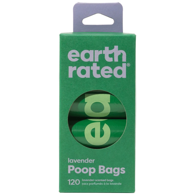 Σακουλάκια Περιττωμάτων Earth Rated Eco Friendly με Λεβάντα 8x120τμχ ΣΚΥΛΟΙ